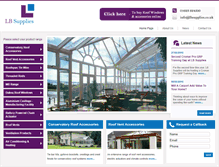 Tablet Screenshot of lbsupplies.co.uk